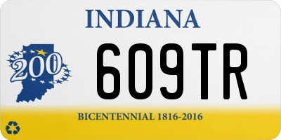 IN license plate 609TR