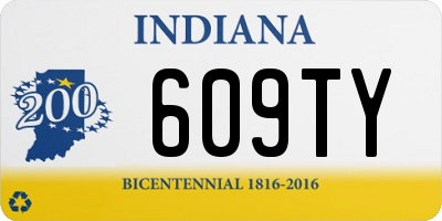 IN license plate 609TY