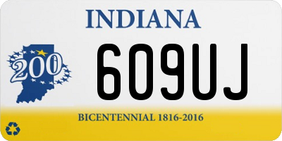 IN license plate 609UJ