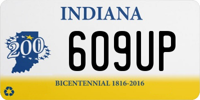 IN license plate 609UP