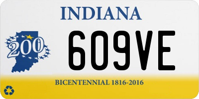 IN license plate 609VE