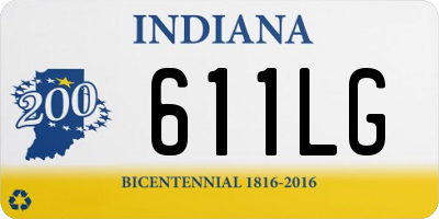 IN license plate 611LG