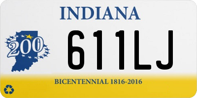 IN license plate 611LJ