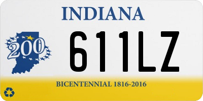 IN license plate 611LZ