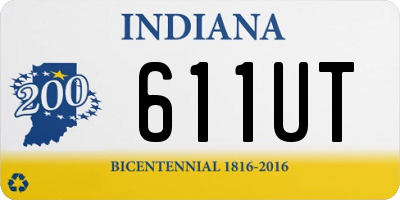 IN license plate 611UT