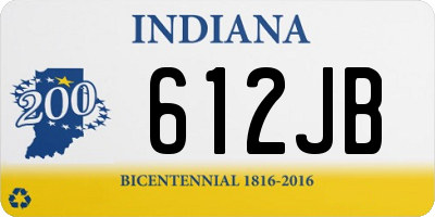 IN license plate 612JB