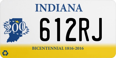 IN license plate 612RJ