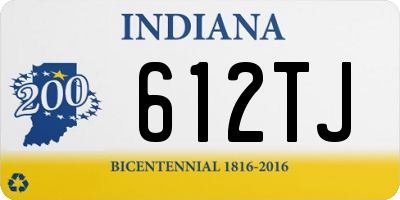IN license plate 612TJ