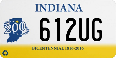 IN license plate 612UG