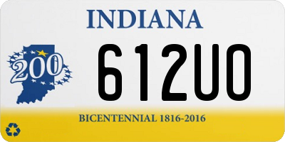 IN license plate 612UO