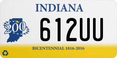 IN license plate 612UU