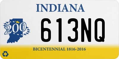 IN license plate 613NQ