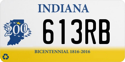 IN license plate 613RB