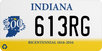 IN license plate 613RG