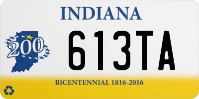 IN license plate 613TA