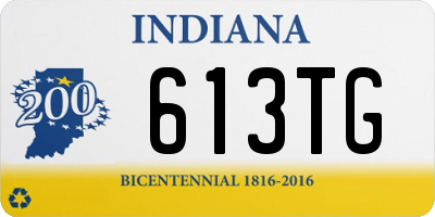 IN license plate 613TG