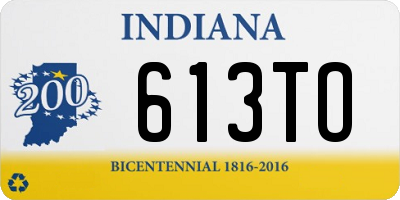 IN license plate 613TO
