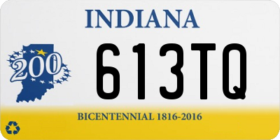 IN license plate 613TQ