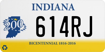 IN license plate 614RJ