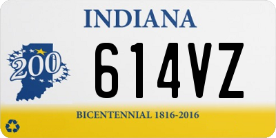 IN license plate 614VZ