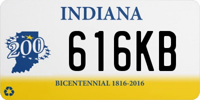IN license plate 616KB