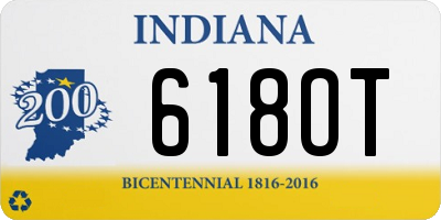 IN license plate 618OT