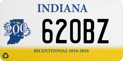 IN license plate 620BZ