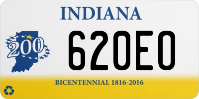 IN license plate 620EO