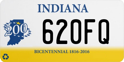 IN license plate 620FQ