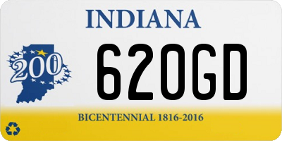 IN license plate 620GD