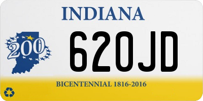 IN license plate 620JD