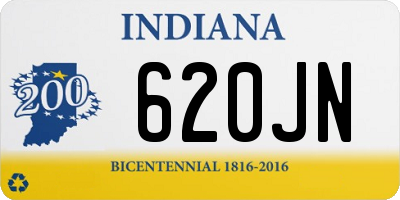 IN license plate 620JN