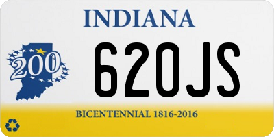 IN license plate 620JS