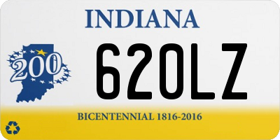 IN license plate 620LZ