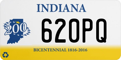 IN license plate 620PQ