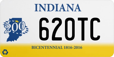 IN license plate 620TC