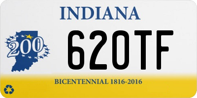 IN license plate 620TF