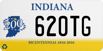 IN license plate 620TG