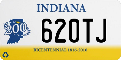 IN license plate 620TJ