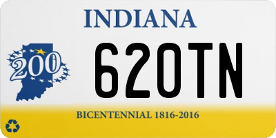 IN license plate 620TN