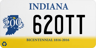 IN license plate 620TT