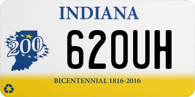 IN license plate 620UH
