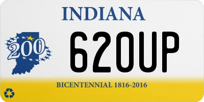 IN license plate 620UP