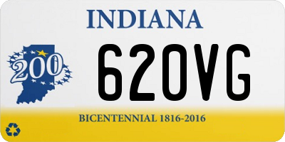 IN license plate 620VG