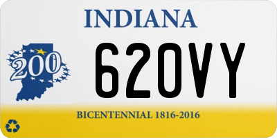 IN license plate 620VY