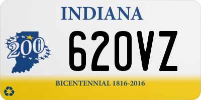 IN license plate 620VZ