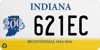 IN license plate 621EC