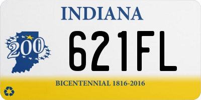 IN license plate 621FL