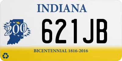 IN license plate 621JB