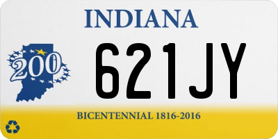 IN license plate 621JY